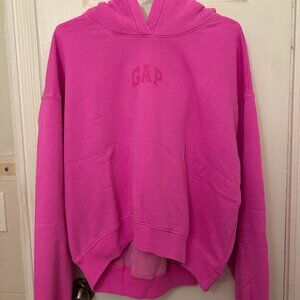 Gap VintageSoft Crop Logo Hoodie